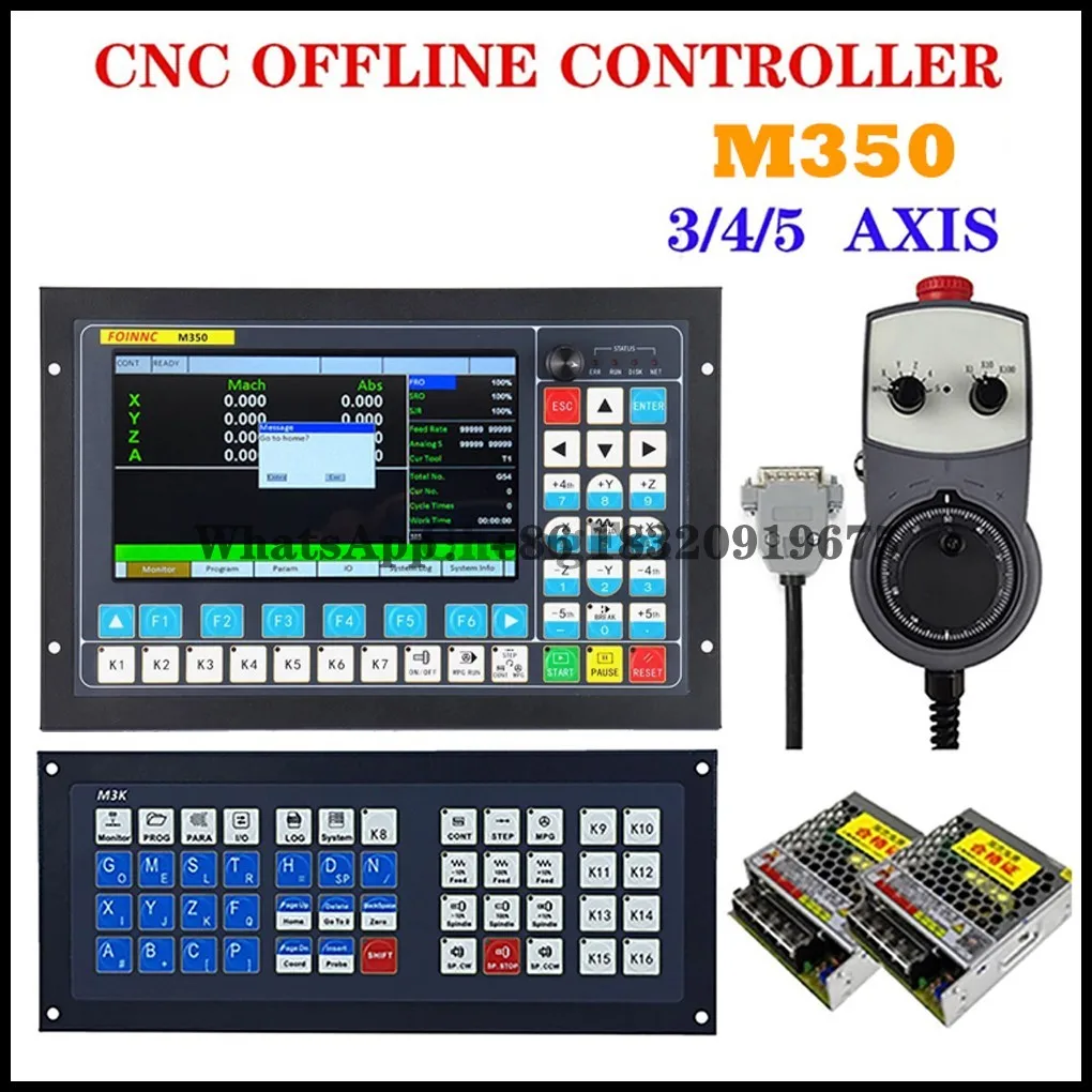 

CNC Latest offline controller V2 M350 DDCS EXPERT 3/4/5 axis 1MHz G-code ATC engraving M3K keyboard replaces DDCSV3.1 Cyclmotion