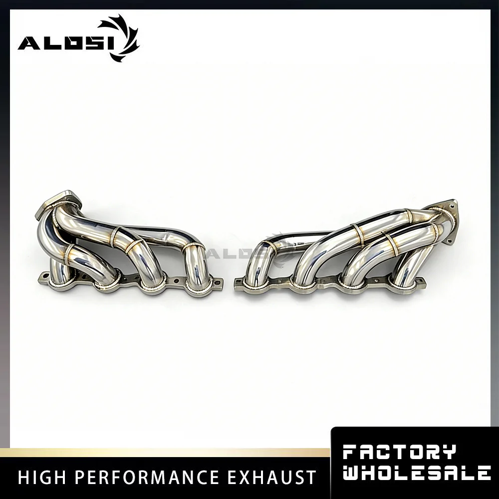 

Exhaust manifold suitable For HUMMER H2 6.0L V8（2003-2007） High Performance Exhaust Modification Perfect Inst