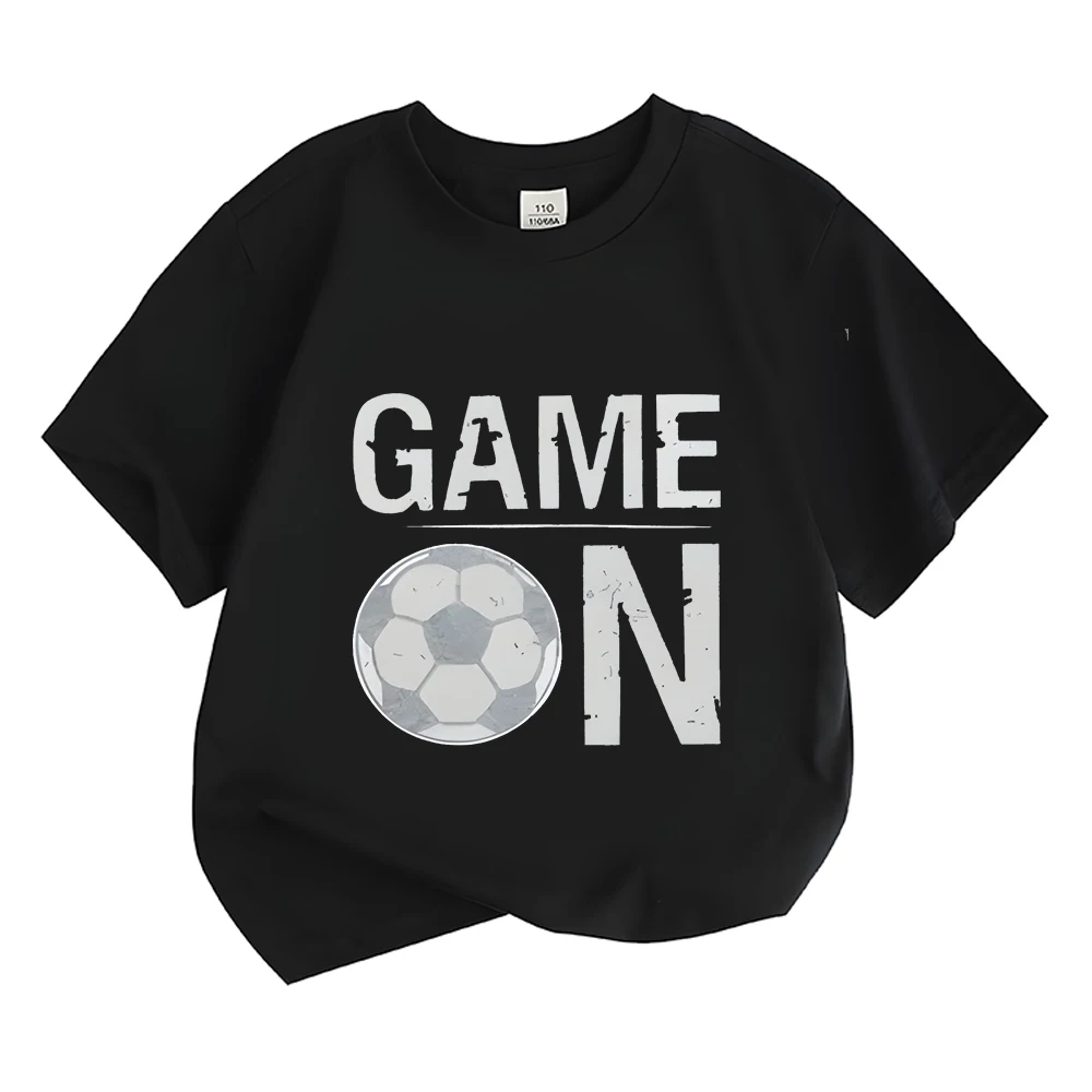 

Football Funny Gift Shirts for Players Game on Unisex Clothes for Boys/Girls Short Sleeve Printed Streetwear Graphic T Shirts