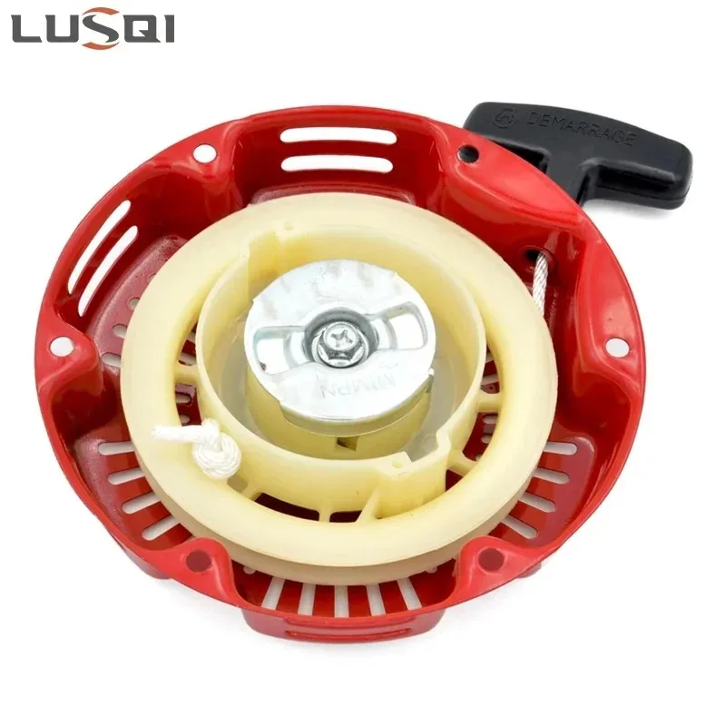 LUSQI Komplettes Rückstoßstarter-Set für Honda GX120 GX200 168F 170F 163CC 196CC Motor Rasenmäher Seilzugstarter-Baugruppe mit Griff – Detail 8