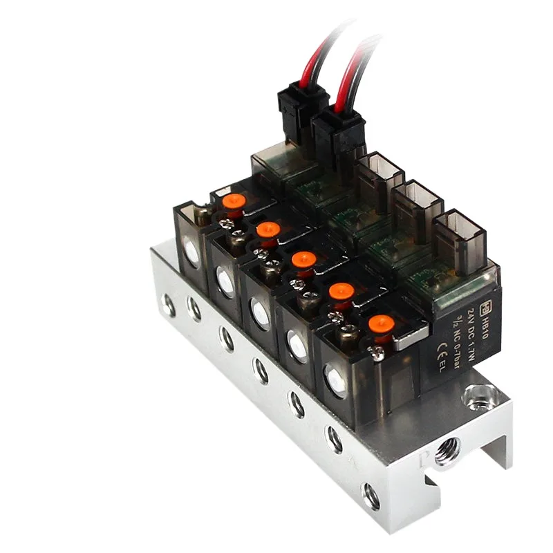 10pcs High Frequency 10mm Mini Solenoid Valve HB10 Directional Large Flow Compact Valve