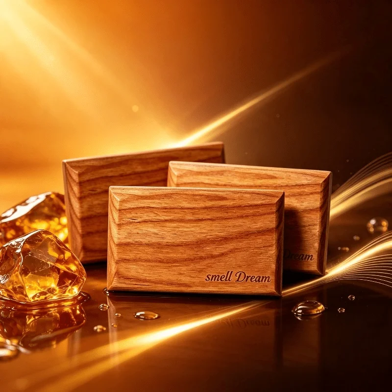 Car Air Freshener Natural Wooden Aromatherapy Diffuser Soft Soothing Fragrance Peaceful Sleep Atmosphere Premium Home Decor