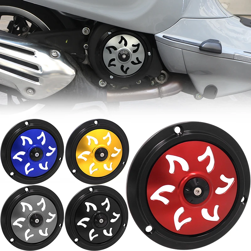 Motorcycle Accessories Engine Radiator Guard Rotating Cooling Fan Cover For Vespa Sprint Primavera150 S180 180 Tech Sprint 150