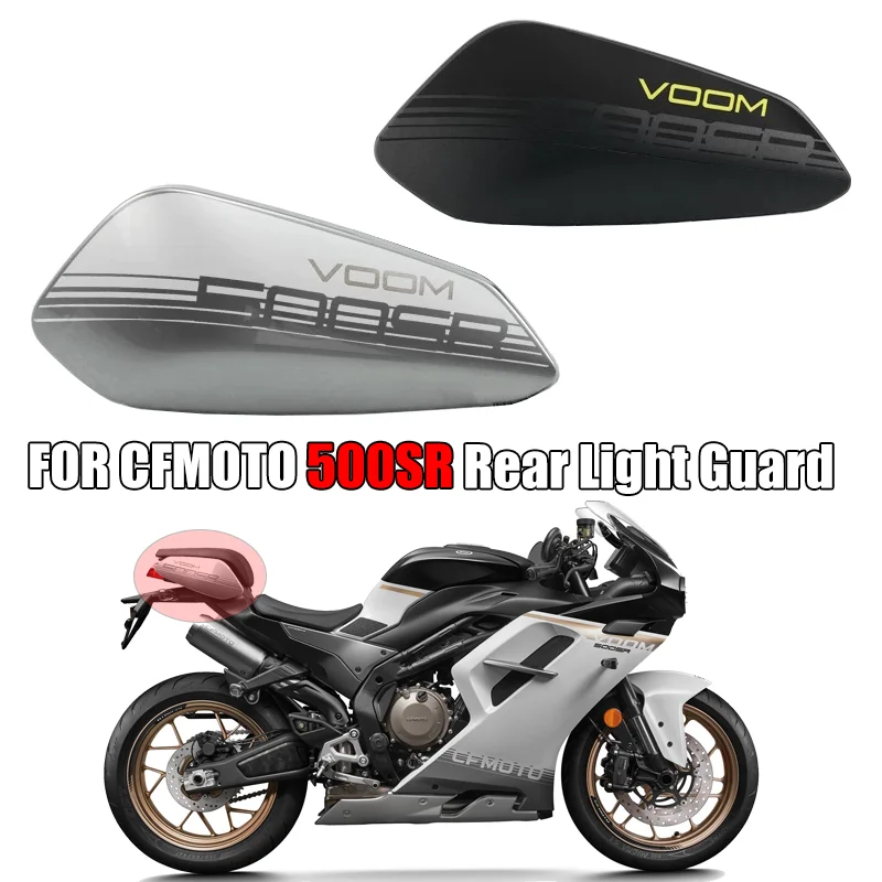 

For CFMOTO 500SR VOOM CF500SR CF500-9 Motorcycle Rear Tail Cover Left And Right Guards Rear Seat Tail Light Housing Rear Wing