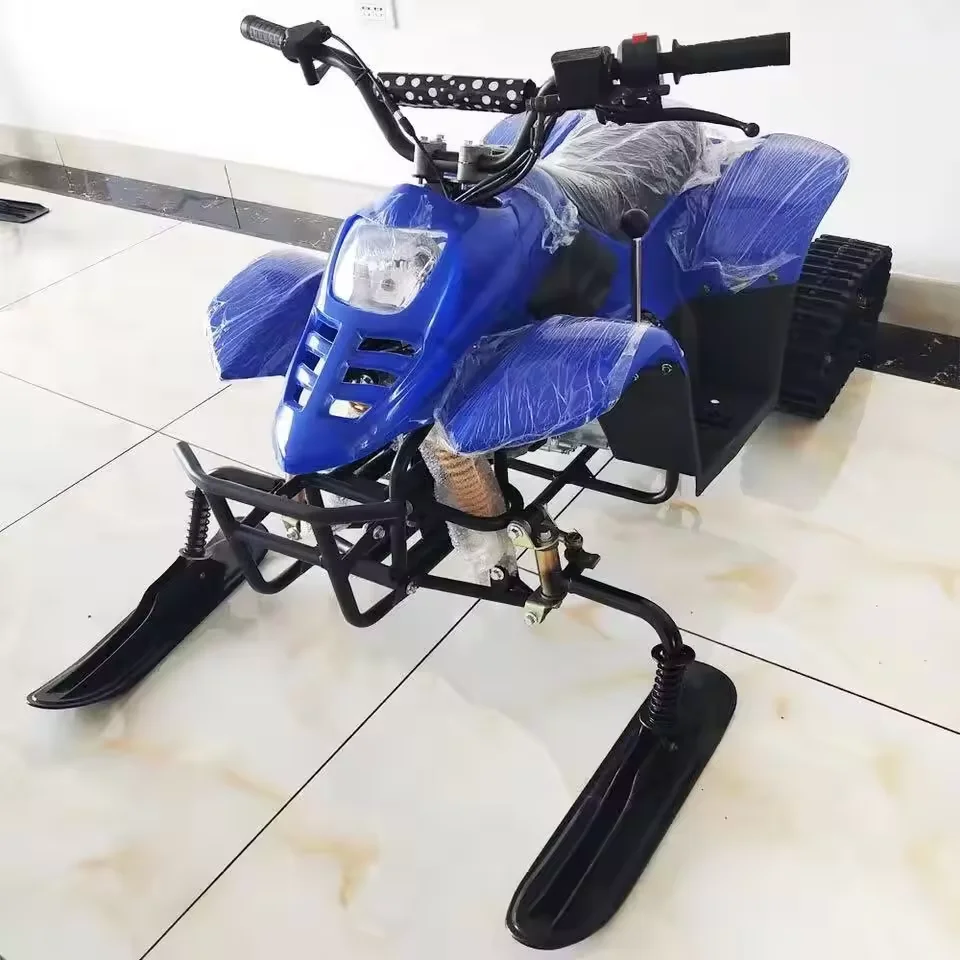 Motoslitta cinese a 4 ruote Mini motoslitta Veicolo da neve Cursore per bambini adulti in vendita