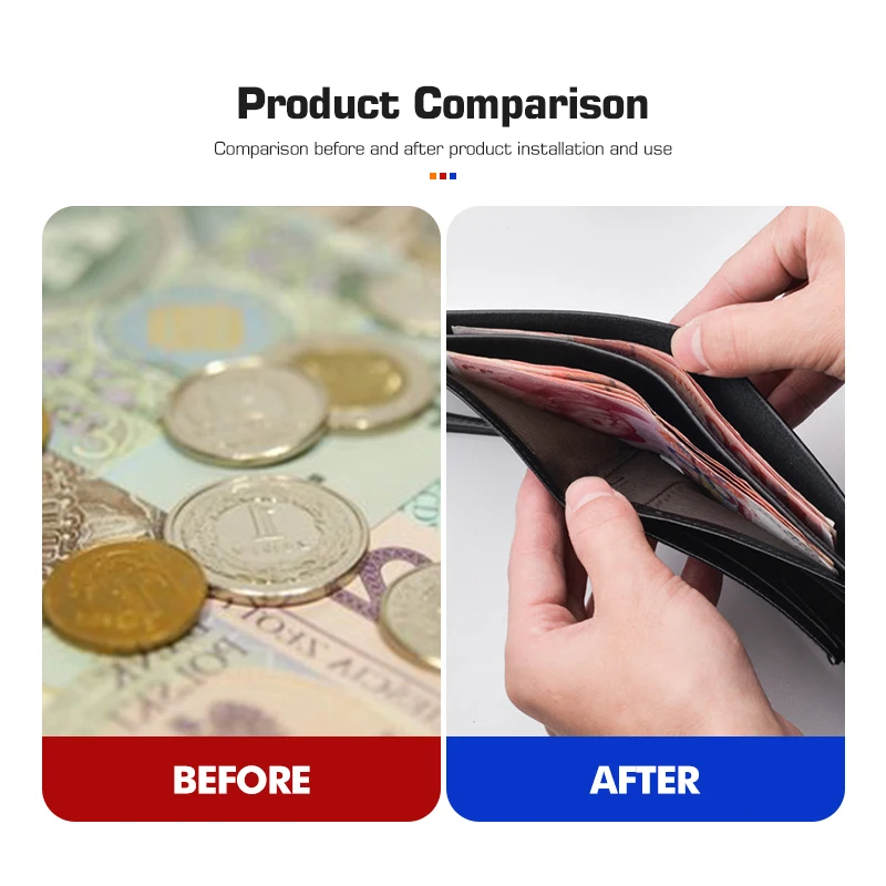 Car Multi Functional Zero Short Purse Driver's License Wallet For Hyundai N Line Tuscon NX4 I20 I30 I10 Sonata Elantra - view 4