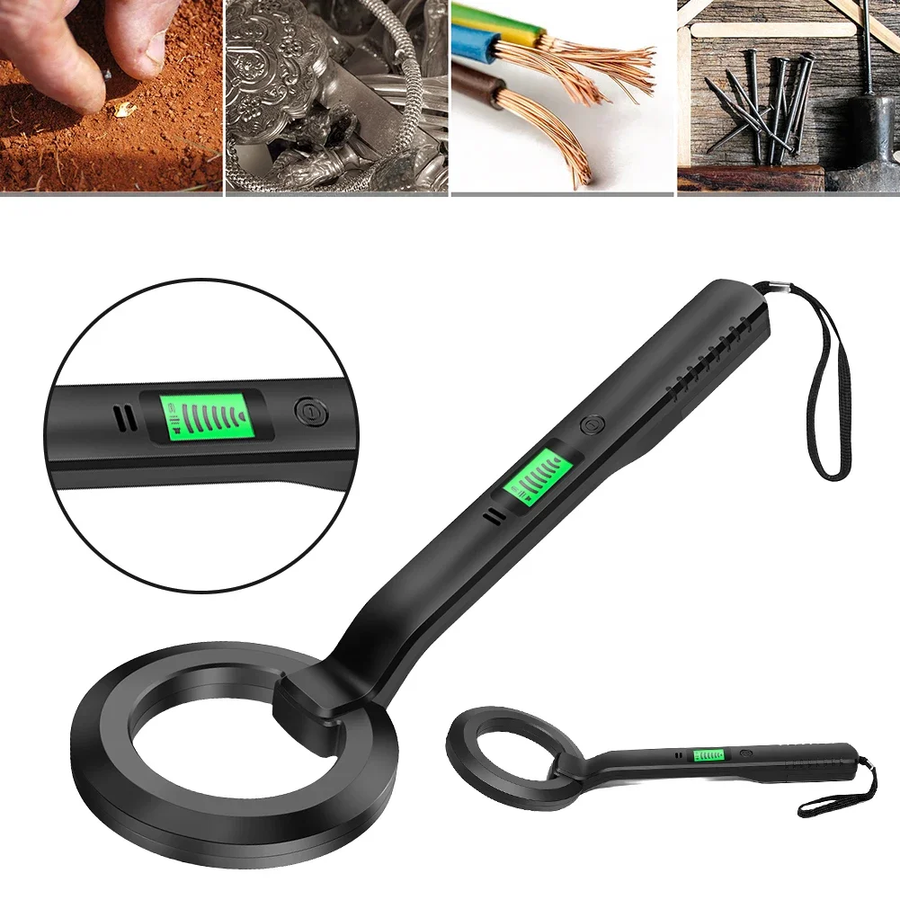 Metal Finder High Sensitivity Pinpointer Search 360°Scanning Coil Metal Detect Tool 3 Modes Locating Gold Coin Silver