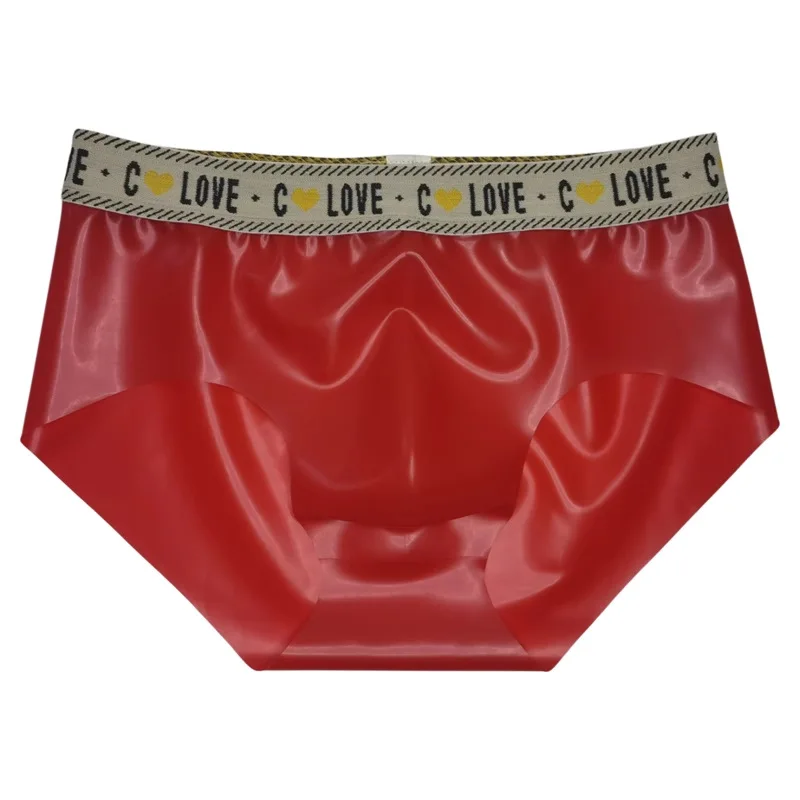 الرجال مثير اللاتكس ملخصات سلس سراويل غير مرئية ملابس نوم مثير شفافة المطاط الملابس الداخلية كيس الصفن الانتفاخ منخفضة الخصر الإباحية السراويل #6