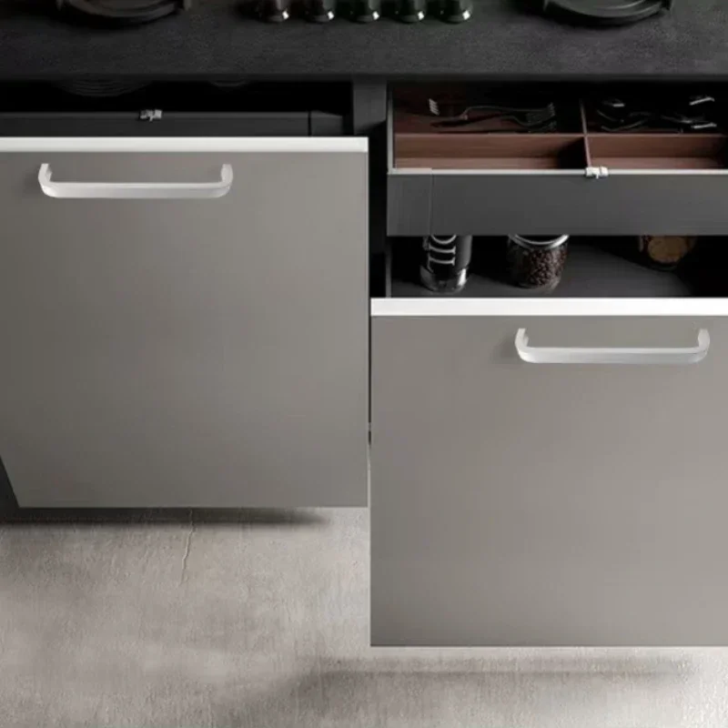 2/4 قطعة مقابض حديثة بسيطة سهلة التركيب مناسبة لأدراج خزانة الملابس والخزائن ومقابض إكسسوارات الأجهزة والأثاث