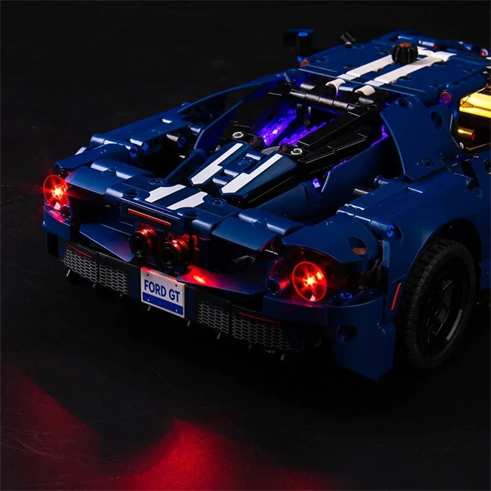 42154 Car Ford GT Technic Led Light Kit Not Building Blocks (Only Brick Led)