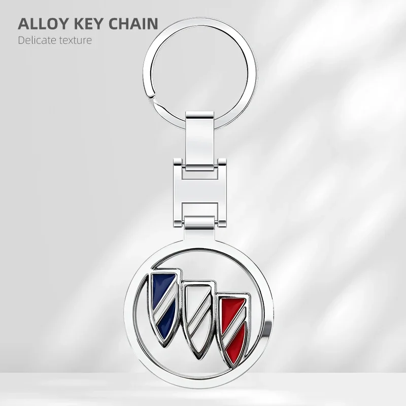 Llavero con logotipo de coche de Metal, accesorios para interiores de automóviles, para Buick Enclave Encore LaCrosse Regal Verano Excelle GT Envision
