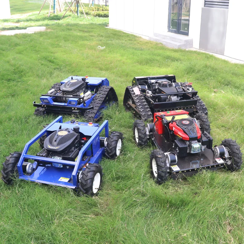 Blade Smart Rotary Remote Control Wheeled Lawn Mowers Slope Garden Factory Sales with Low Price