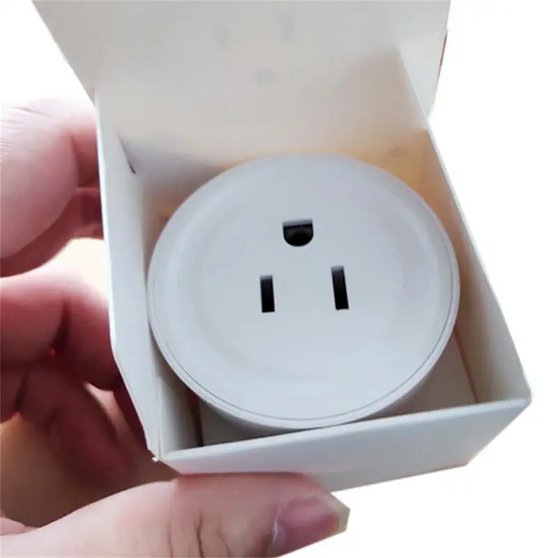 Mini Smart Plug Works With Alexas Google Home WiFi Outlet Socket APP Remote Control Timer Function Only Support 2.4GHz Network