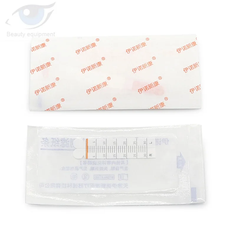 Tianjin Yinuo Xinkang-Bandelette de papier filtre pour la détection de la sécrétion de larmes, fluorescéine, sodium, test pour les yeux, consommables ophtalmiques