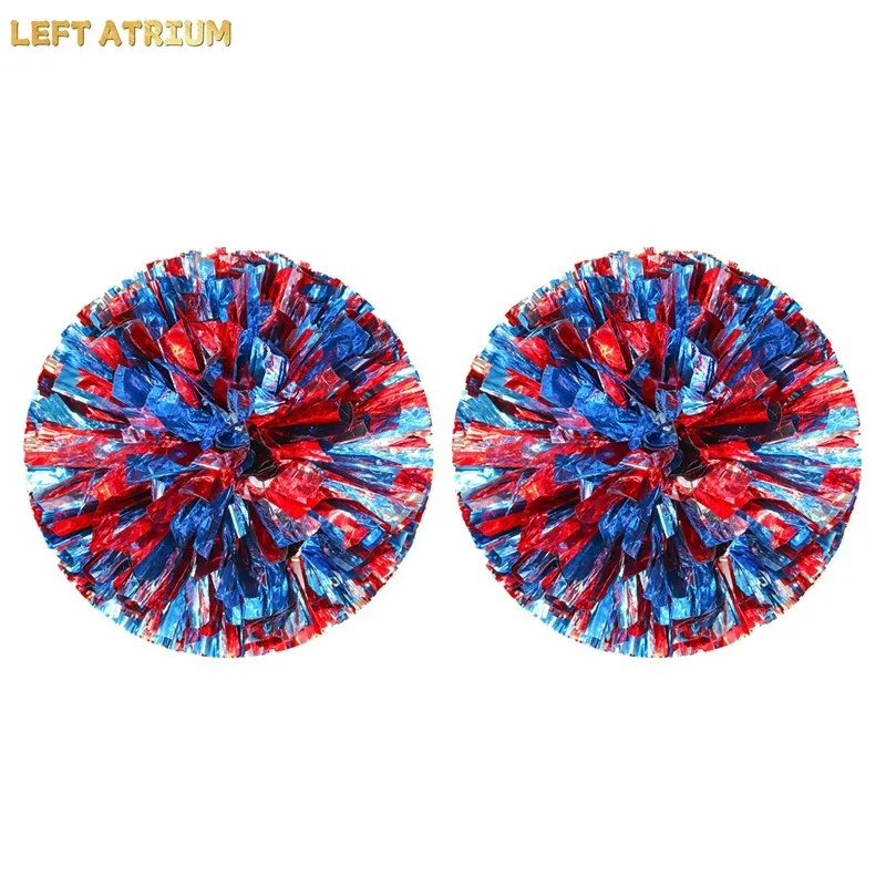 Women Girls Youth Cheering Team Uniform Blue White Star Costume Cheerball Set Sports Competition Theme Party Outfit view 5