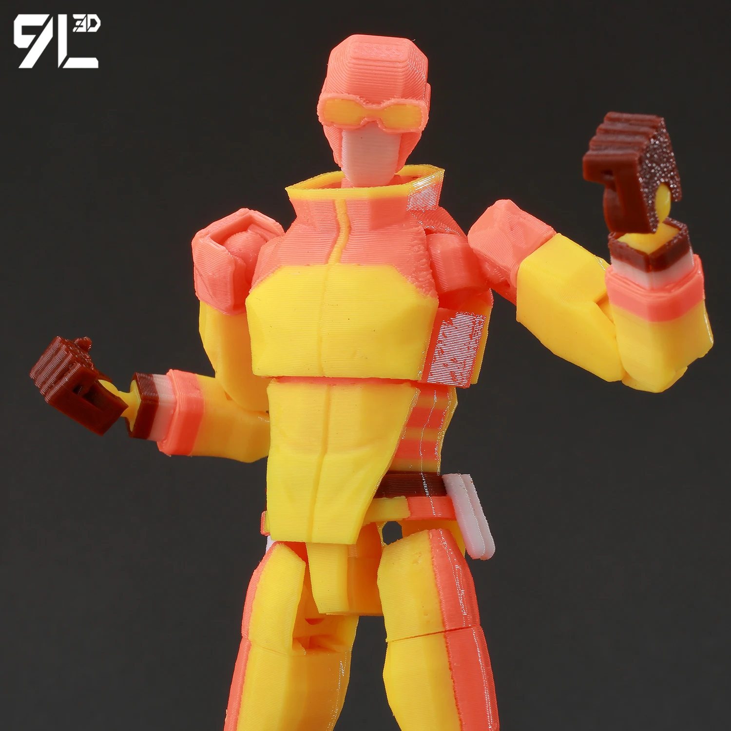

9L3D Lucky13 Invincible Conquer Vs ALLEN Anime Multi-Jointed Movable Shapeshift Action Figure Mannequin Model Creative Boy Gift