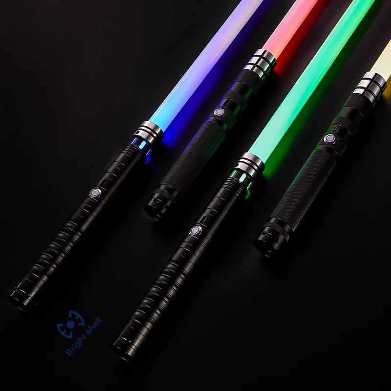 

RGB Lightsaber Metal Laser Sword Toys Light Saber 7 Color Change Kids Soundfonts Force FX FOC Blaster Toys Jedi Laser Sword Gift