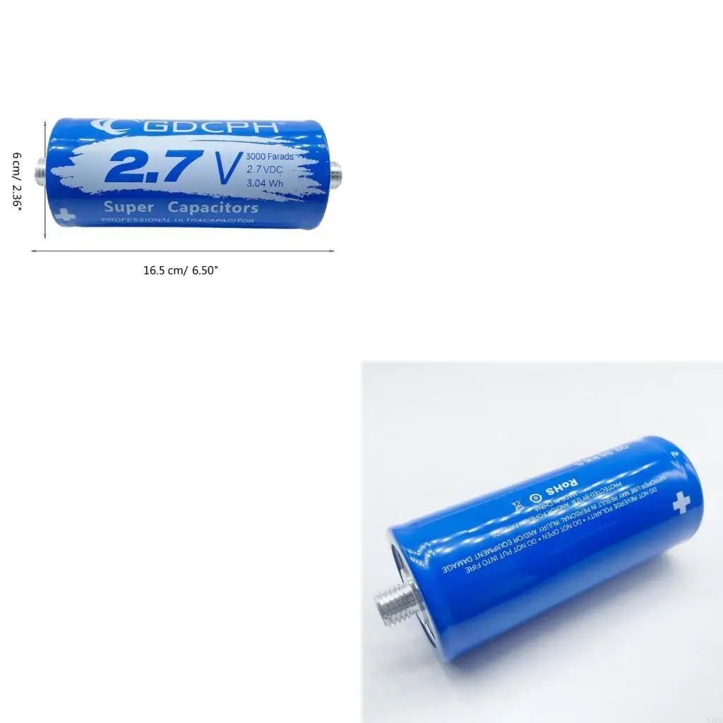 

2.7V 3000F Car Start Rectifier Super Capacitor Equalizing Plate 500F