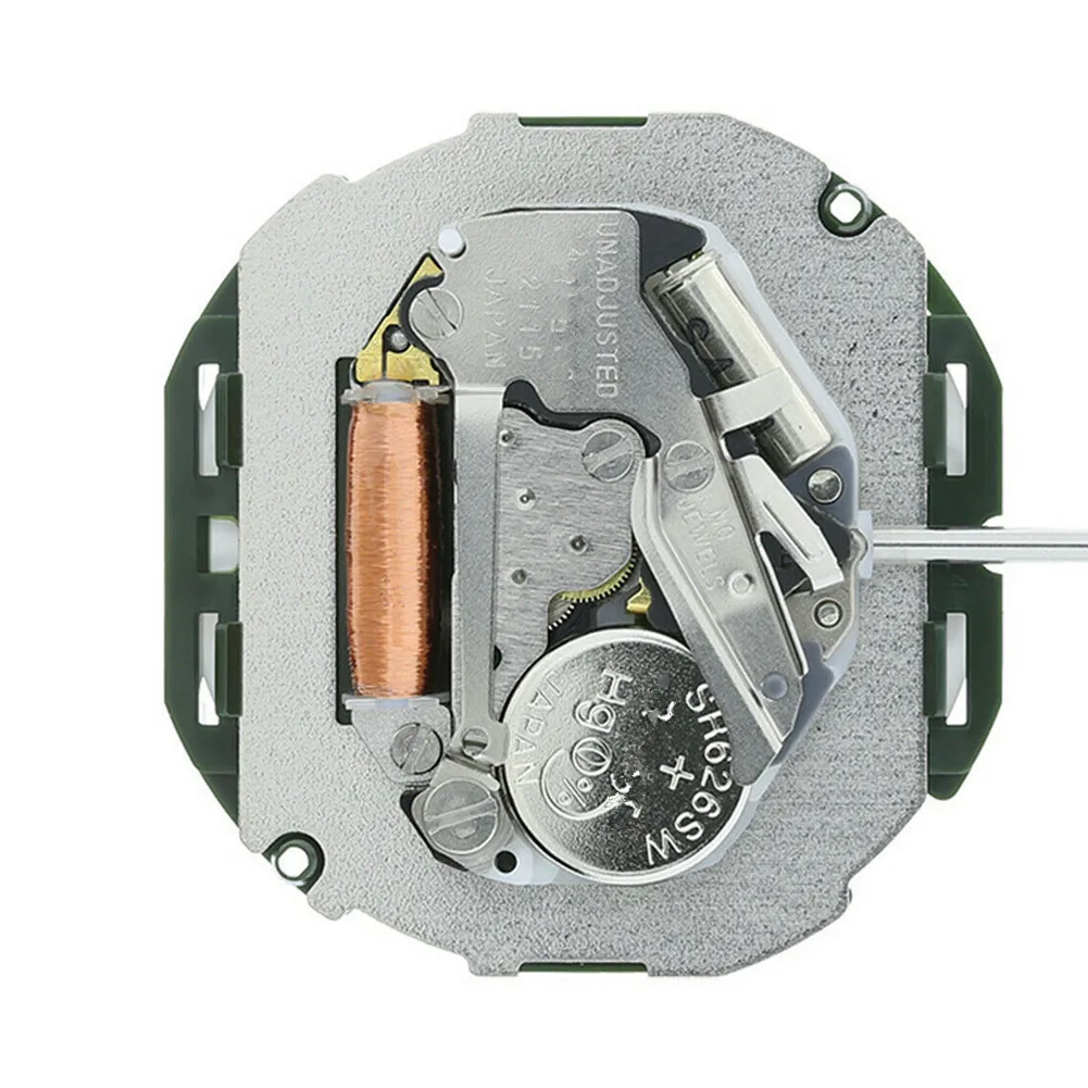 23.3 مللي متر حركة كوارتز ث/بطارية لحركة ميوتا 2115 اليابانية 3-تقويم اليد في 3 استبدال حركة ساعة كوارتز