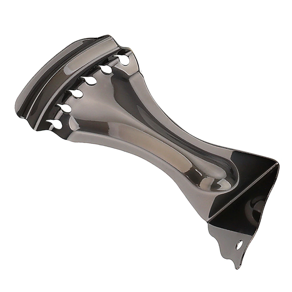 

Copper Electric Guitar Tailpiece Bridge Replacement Parts For 6 String Resonator Accessories Short Metal Durable