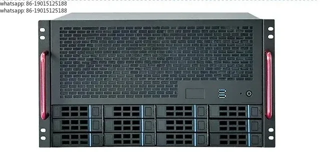 

12-дисковый корпус NAS, материнская плата ATX, блок питания ATX, 8 слотов полной высоты, корпоративный/домашний серверный корпус AIO