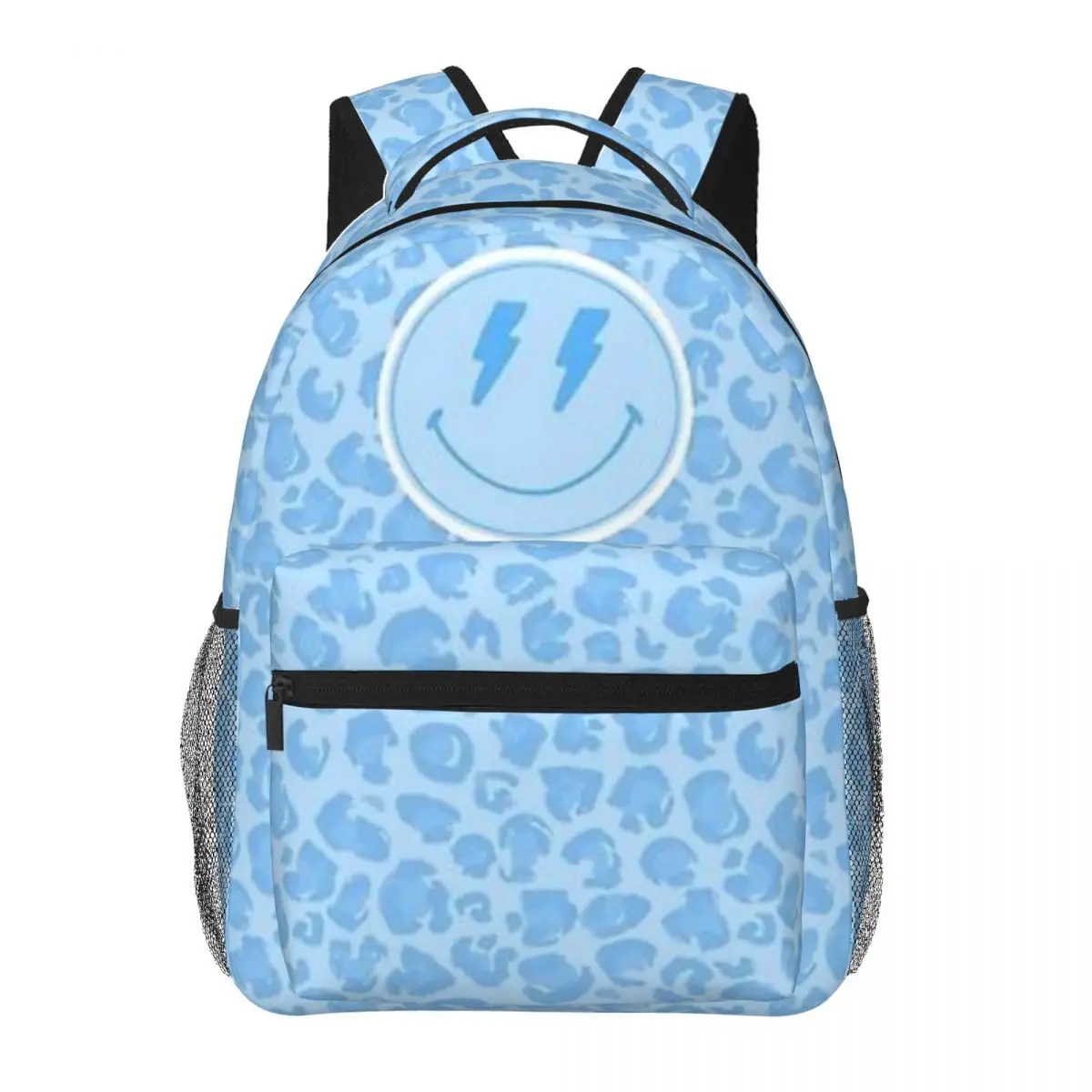 

Preppy School Supplies,Happy Smiling Face Fashion Kids Backpack Women Teenagers Schoolbags Travel Laptop Backpack