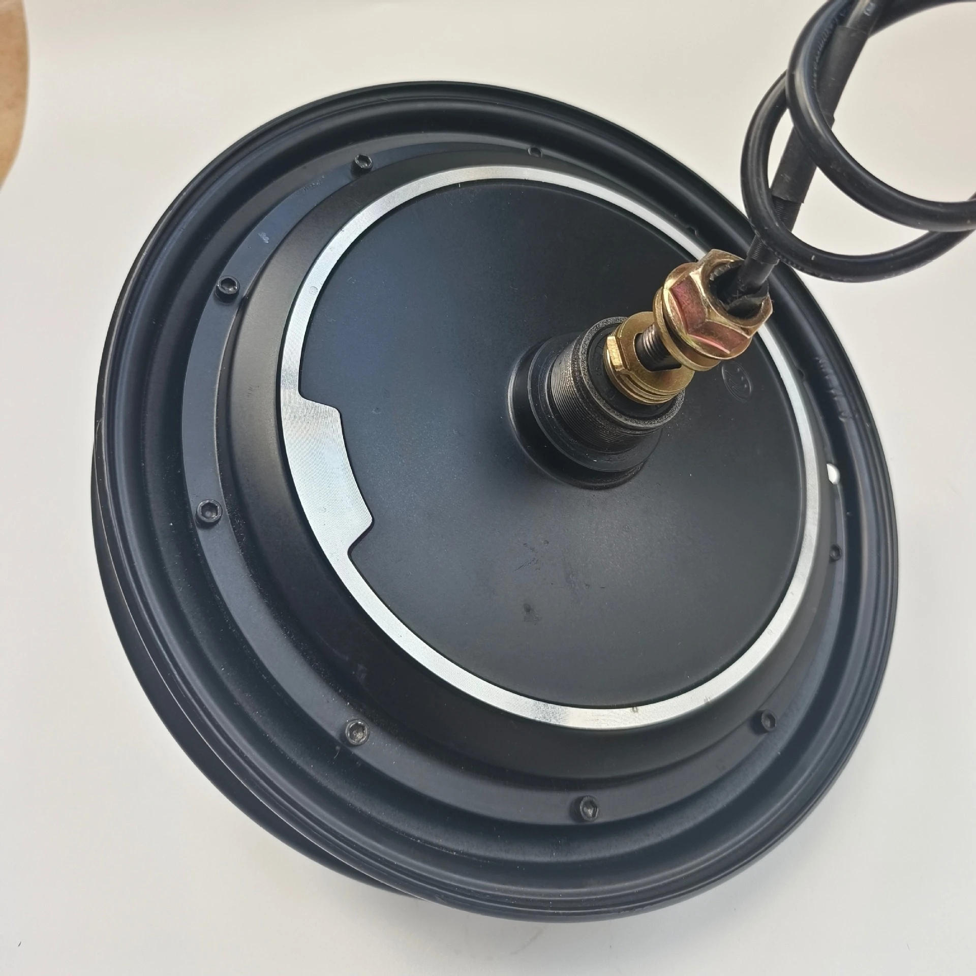 14 inch brushless wheel motor copper wire 36V-48V-500W brake rise click