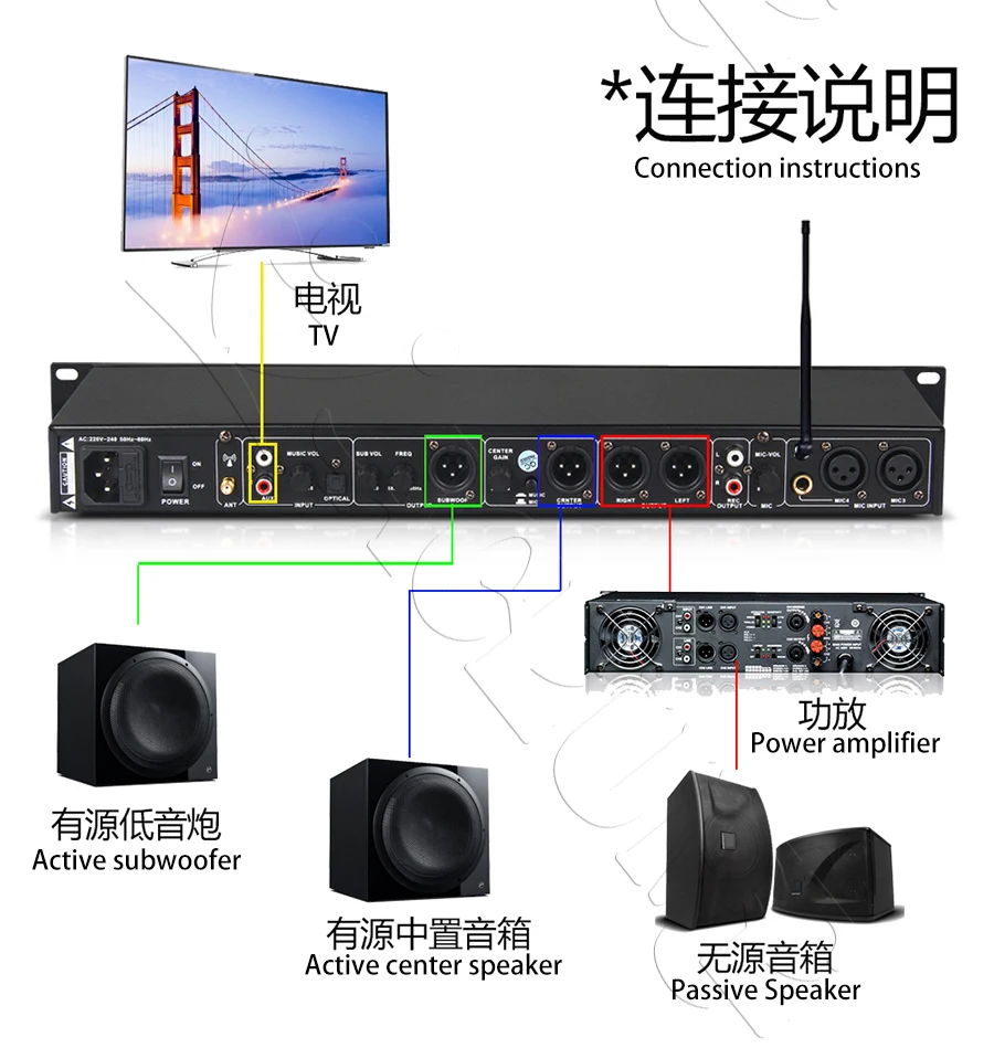 Professional FX8M Digital Karaoke Stage And Karaoke Microphone, Digital Pilot Series