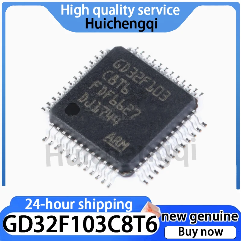 1PCS Original Genuine GD32F103C8T6 Packaged LQFP-48 32-bit Microcontroller Chip