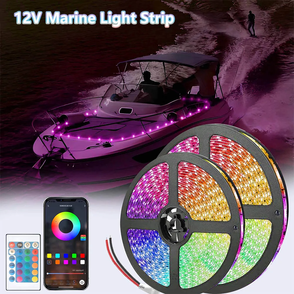 

Лодка 12 В 1/3/5/10/15 м светодиодные ленты светодиодные фонари для лодок навигационные огни для Yamaha Jet Ski понтон лодка маленькая лодка декоративное освещение