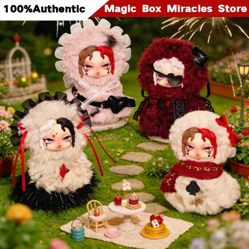 

Genuine Alice Card Contract Series Plush Blind Box Cartoon Anime Figure Doll Mystery Box Surprise Backpack Pendant Toy Xmas Gift