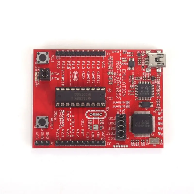[B24B!】 MSP-EXP430G2 Launchpad Development Board Emulator USB Interface For MSP430G2553/2452 Chips On-Board Programing And Debug