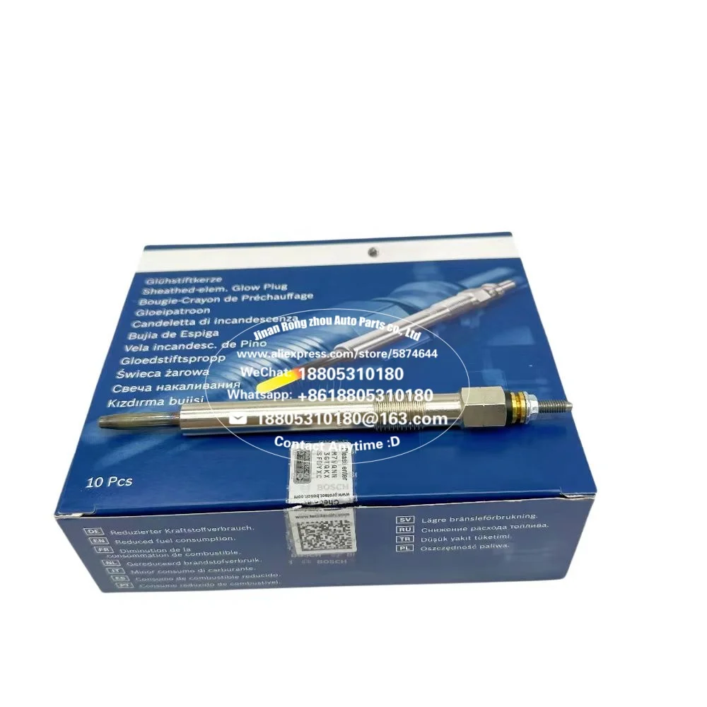 Eine Zündkerze 3770100-E06 / 0250202136 ist geeignet für Changan Hover H3 H5 Wingle 3 Wingle 5 X240 V240 2.8TC 2.5TCI, ein Stück. – Detail 1