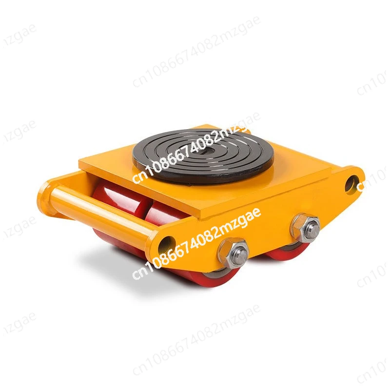 

Straight moving truck steering universal weight shifter PU steel wheel ground tank lifting and handling tool truck