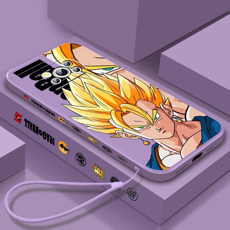 

Japanese D-D-Dragon Ball Son Liquid Left Rope For Xiaomi Mi Poco X6 X5 X4 X3 M6 M5 M5S M4 M3 F5 F4 F3 Pro 5G Funda Phone Case