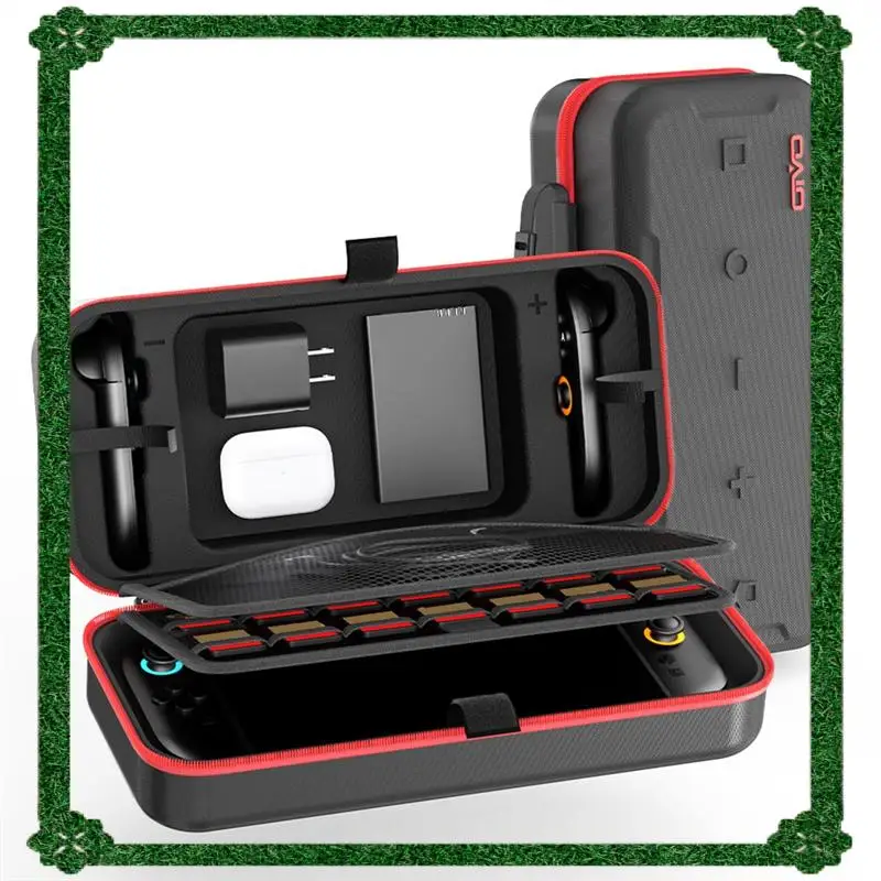 24-Hour Delivery OIVO Premium Carrying Case For NS Switch 2 Storage Pouch With Game Cartridge Slots Travel Bag For Switch2 Conso
