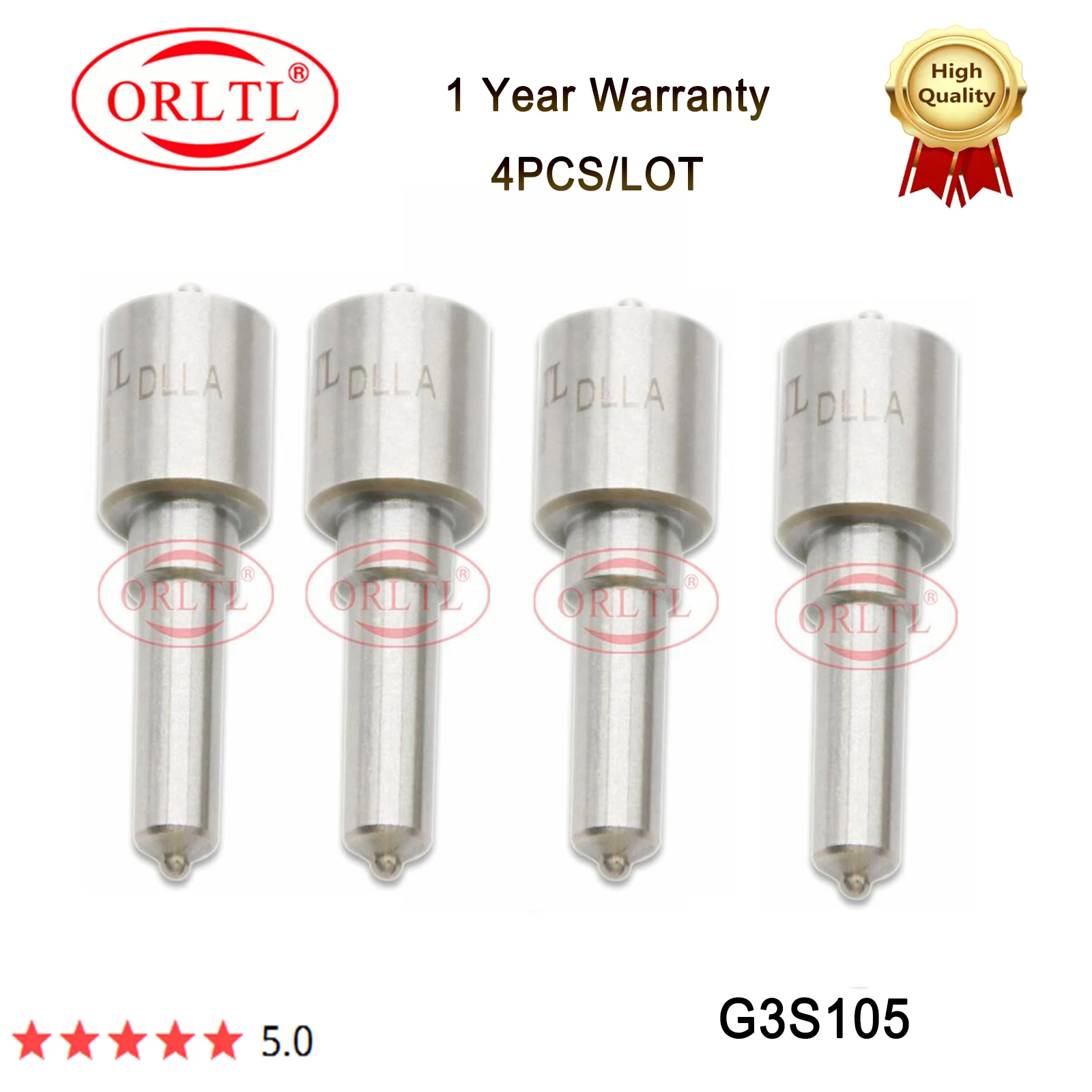 4PCS ORLTL G3S105 Diesel Fuel Common Rail Injector Nozzle Tips g3s105 For Denso