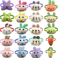 50/100Pcs Easter Small Dog Cat Bowties Neckties Fashion Mix Rabbit Pet Bow Ties for Dogs Grooming Dog Puppy Grooming Products
