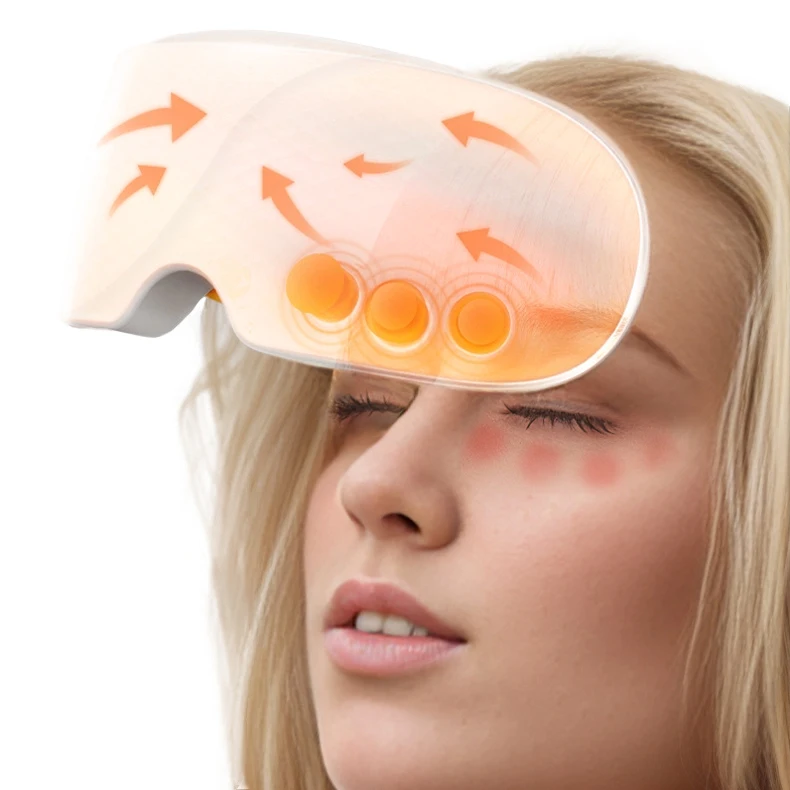 Wireless Magnetic Therapy Promote Circulation Atomized Heat Compress Smart Eyes Care Acupoint Massage Steam Eye Massager f