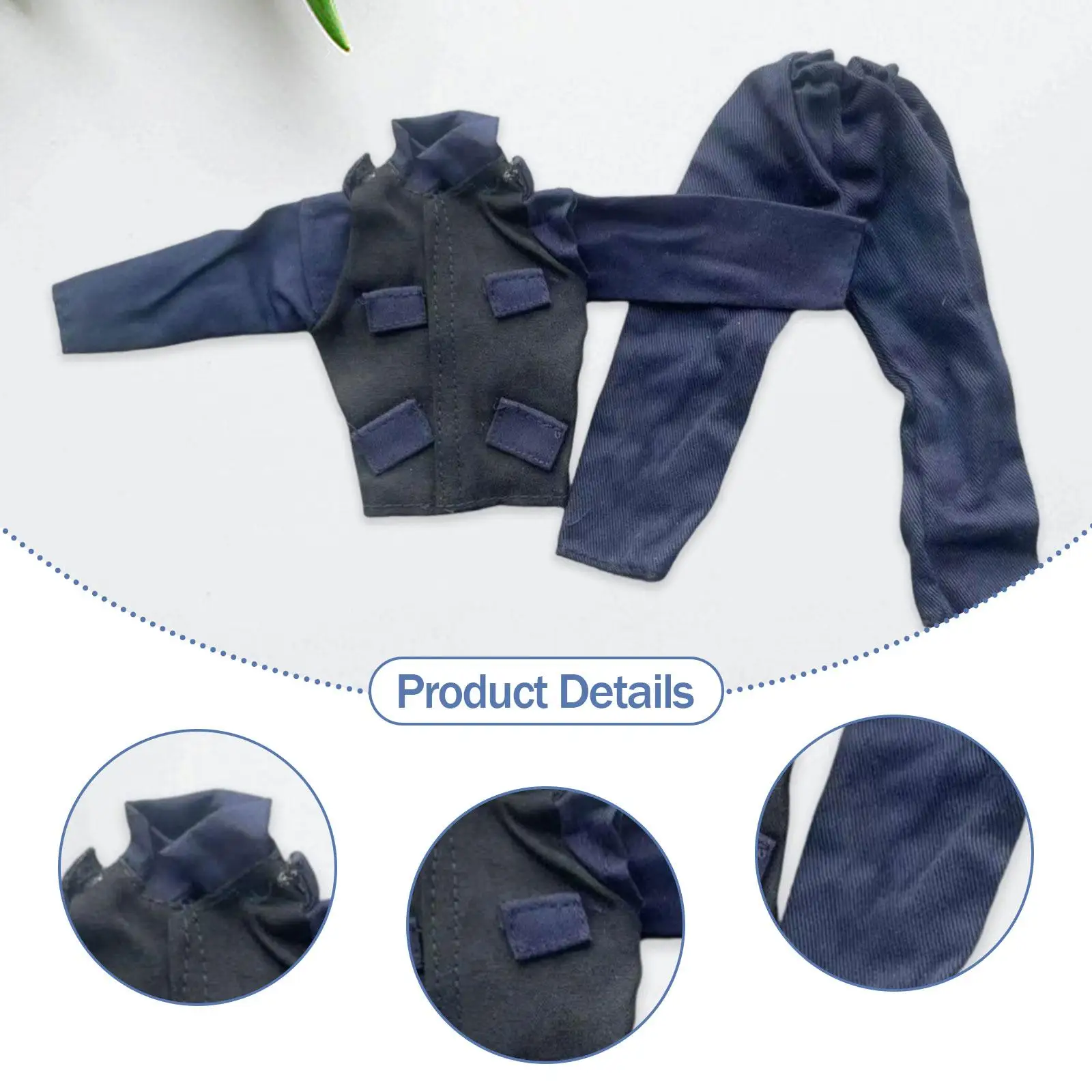 Vêtements de figurines d'action à l'échelle 1/6, uniforme, vêtements miniatures pour hommes de 12 pouces