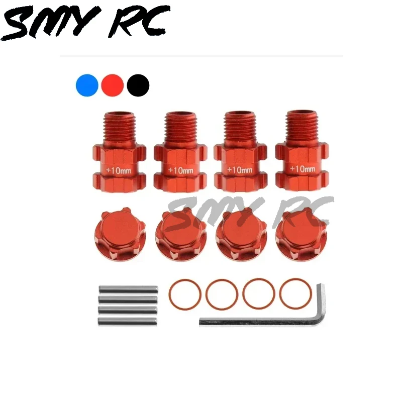 

Металлический шестигранный адаптер для колес 14 мм до 17 мм для 1/10 ARRMA 3S SENTON VORTEKS Typhon Big Rock Granite детали для радиоуправляемых автомобилей
