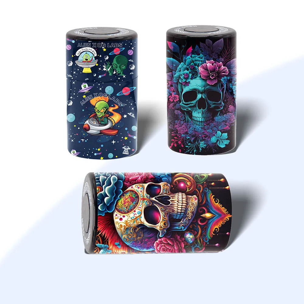 1 قطعة ، FIREDOG رائحة برهان خبأ الحاويات المحمولة تخزين جرة فراغ صندوق عازل تخزين جرة محكم خبأ جرة التدخين اكسسوارات #5