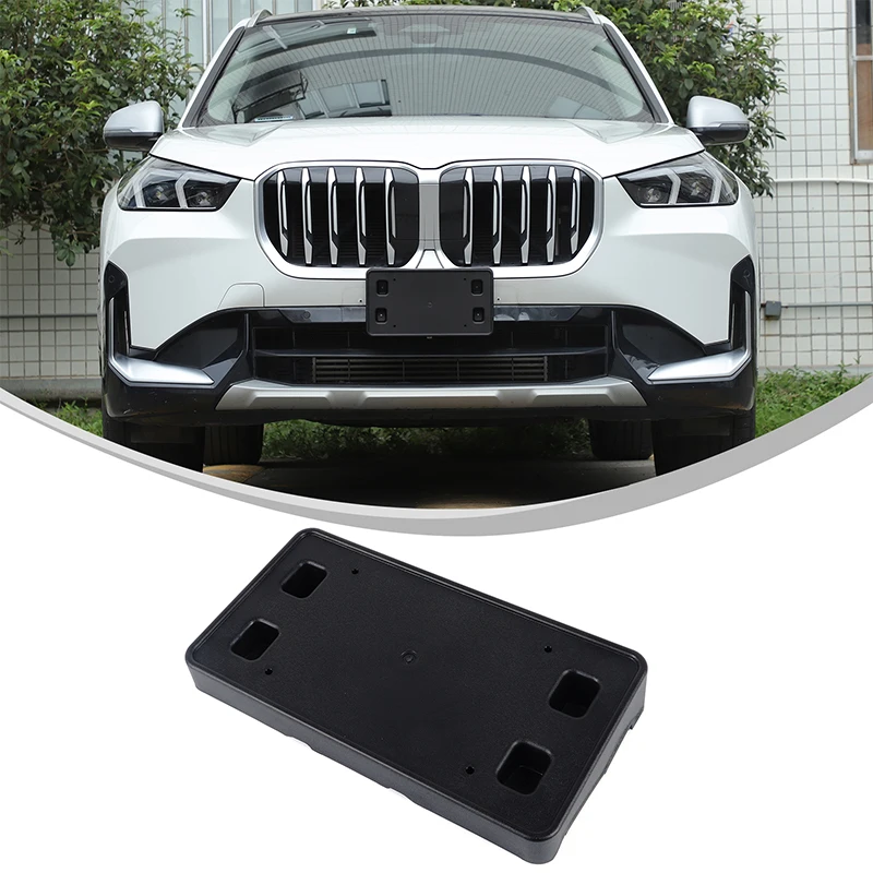 

Для BMW X1/U11 2023 2024 2025 Держатель переднего номерного знака Автомобильная рамка переднего номерного знака Автозапчасти ABS (версия для США)