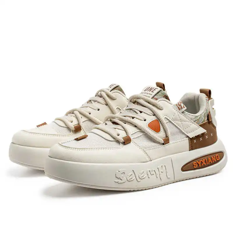 

Дорожные белые кроссовки на плоской подошве, мужские повседневные белые мокасины, VIP-обувь, спортивная обувь по низкой цене, оригинальный персонаж специального назначения