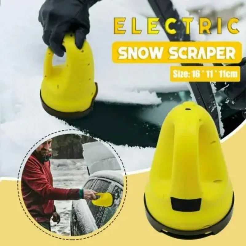 Winter electric ice scraper and snow remover portable charging car windshield cleaning tool snow scraper rasqueta hielo coche