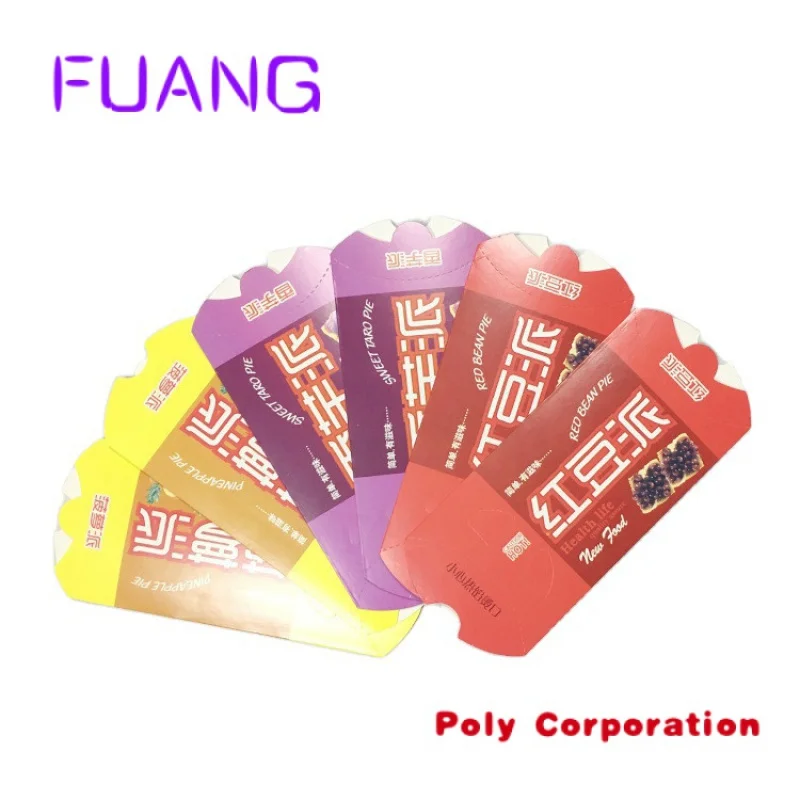 Custom 10x10x2,5 polegadas travesseiro forma krafy embalagem maçã abacaxi torta caixas branco