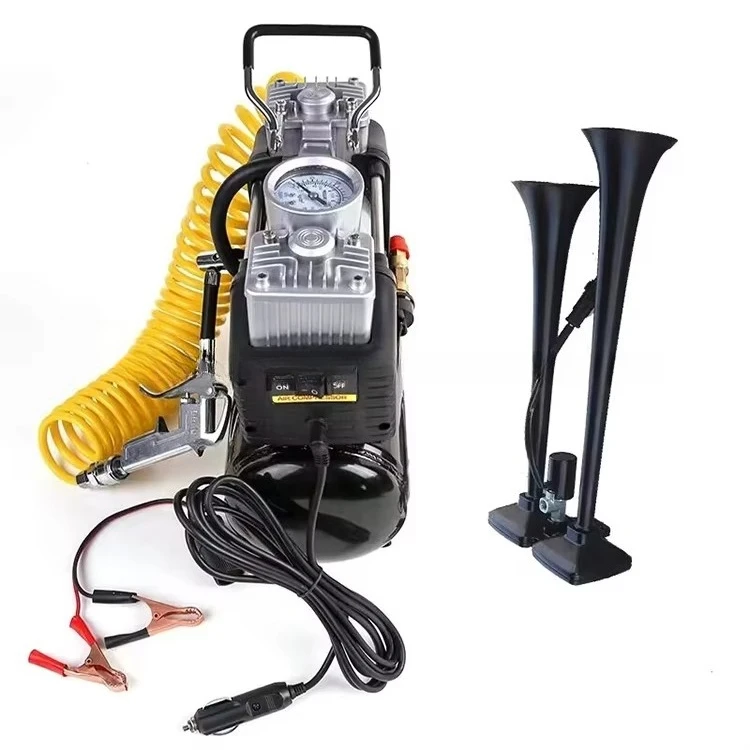 36v-72v 4l Air Compressor Quick Filling Car Portable High-pressure Tire Twin-cylinder Air Pump for Woodworking Spray Painting