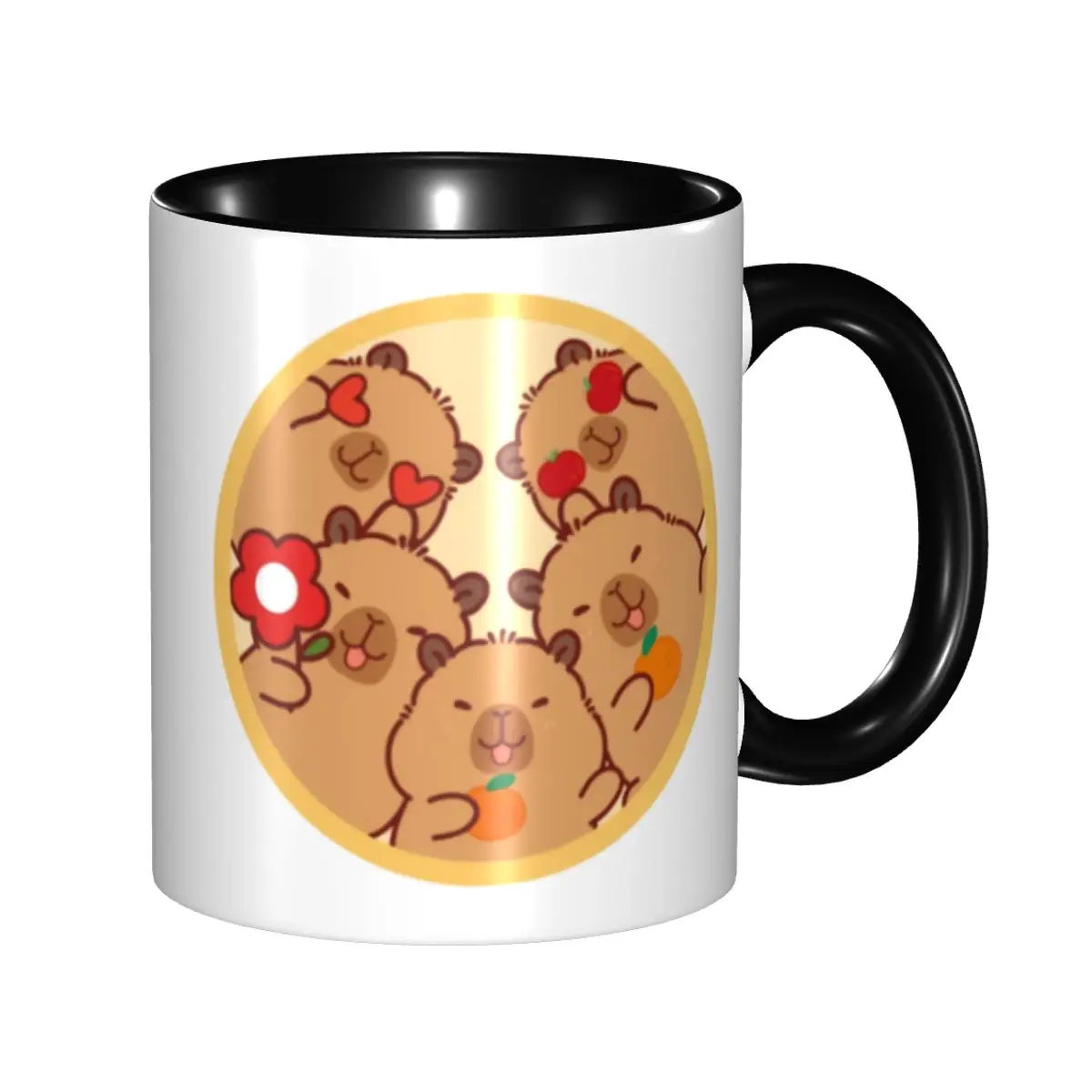 Capybara Coffee Mugs DIY Custom Ceramic Mug Creative Gift