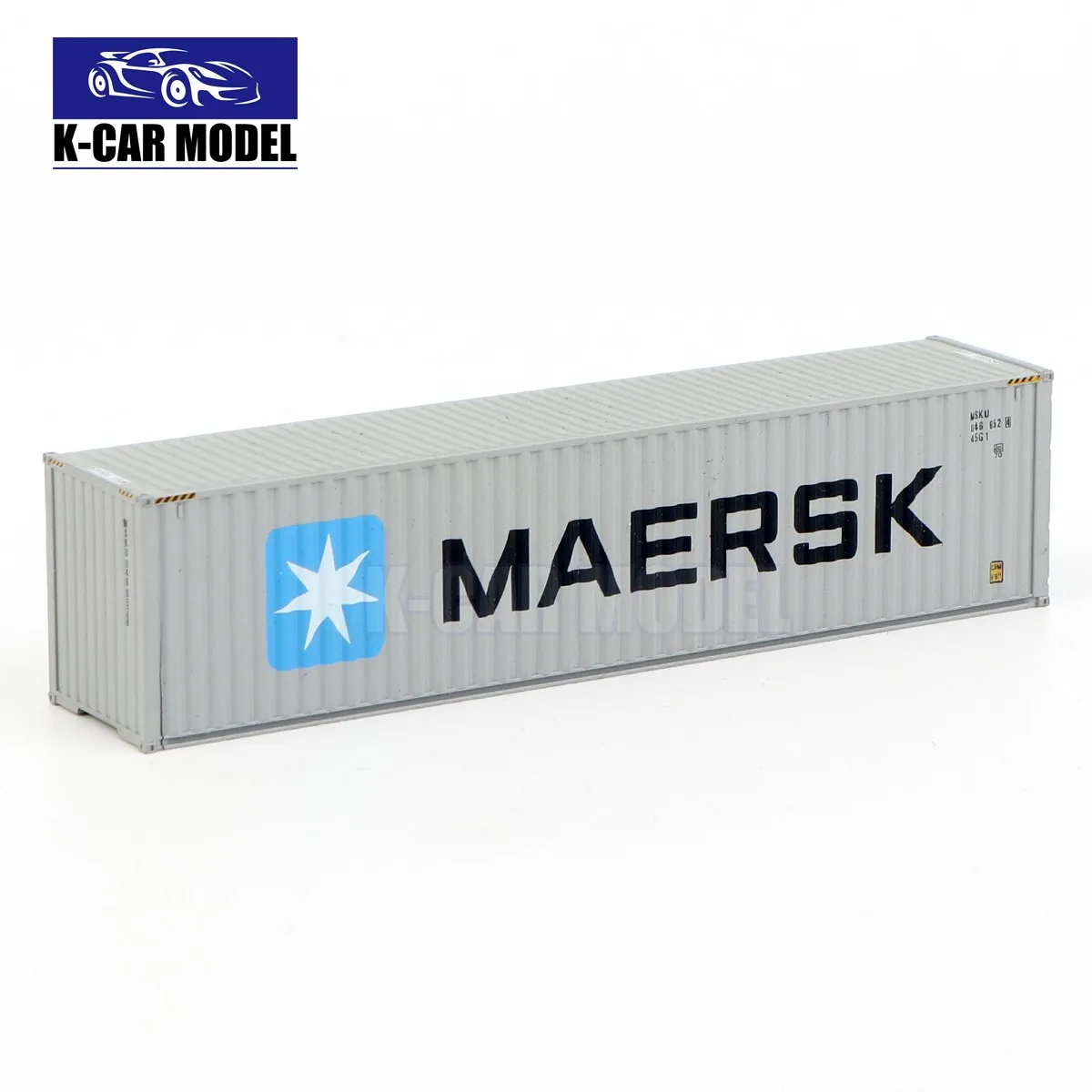 N Scale 1/160 40ft Shipping Container Model Railway Cargo Box 40\' 1pc