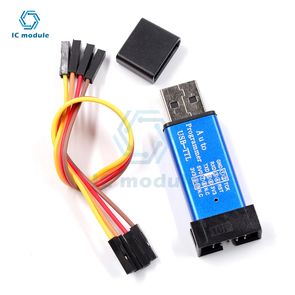 STC MCU Automatic Programmer Cold Start Free Download/USB to TTL Simulator Download Programmer